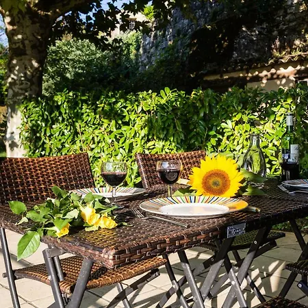 בית נופש Au Coeur De Beynac, Superbe Maison Du 14eme Siecle Avec Jardin Panoramique ביינאק-אה-סאזנאק