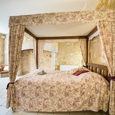 Au Coeur De Beynac, Superbe Maison Du 14eme Siecle Avec Jardin Panoramique בית נופש
