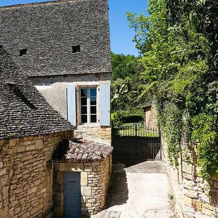 Au Coeur De Beynac, Superbe Maison Du Xive Siècle Avec Jardin Panoramique