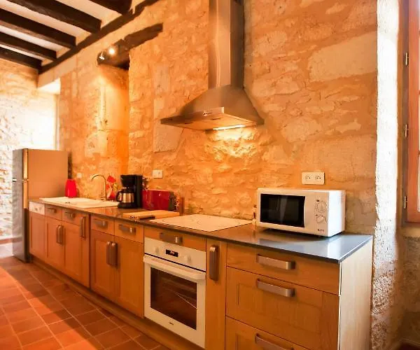 Au Coeur De Beynac, Superbe Maison Du Xive Siecle Avec Jardin Panoramique
