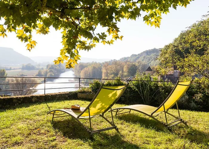 Au Coeur De Beynac, Superbe Maison Du Xive Siecle Avec Jardin Panoramique * Beynac-et-Cazenac
