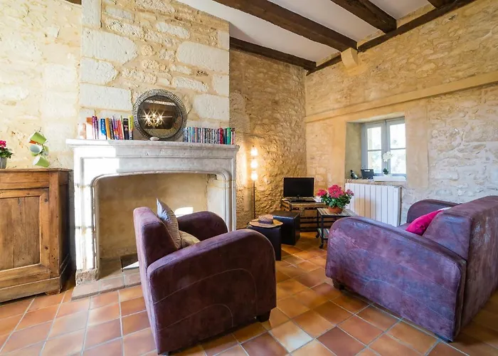 Au Coeur De Beynac, Superbe Maison Du Xive Siecle Avec Jardin Panoramique